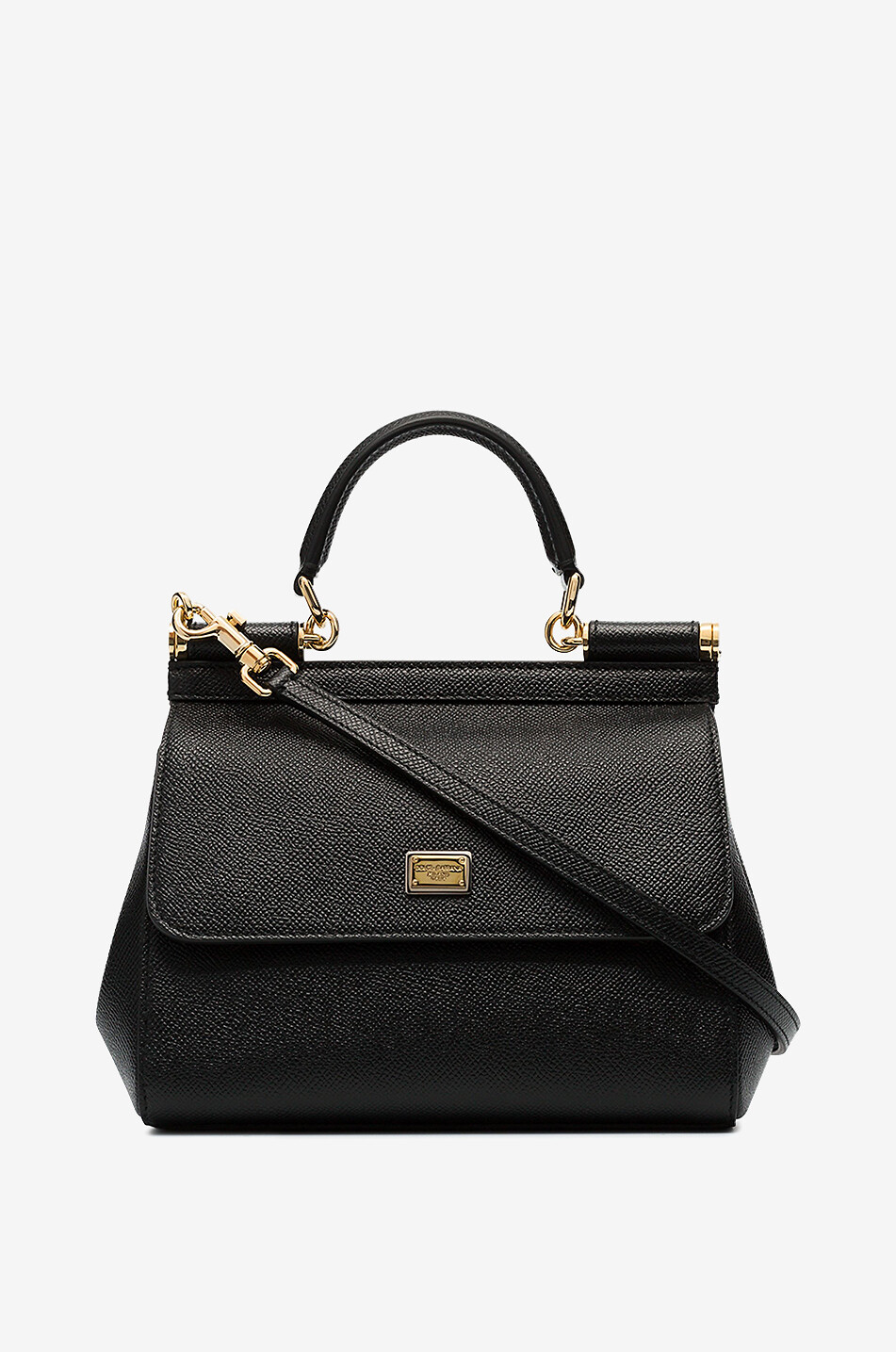 Sicily Small Dauphine leather handbag