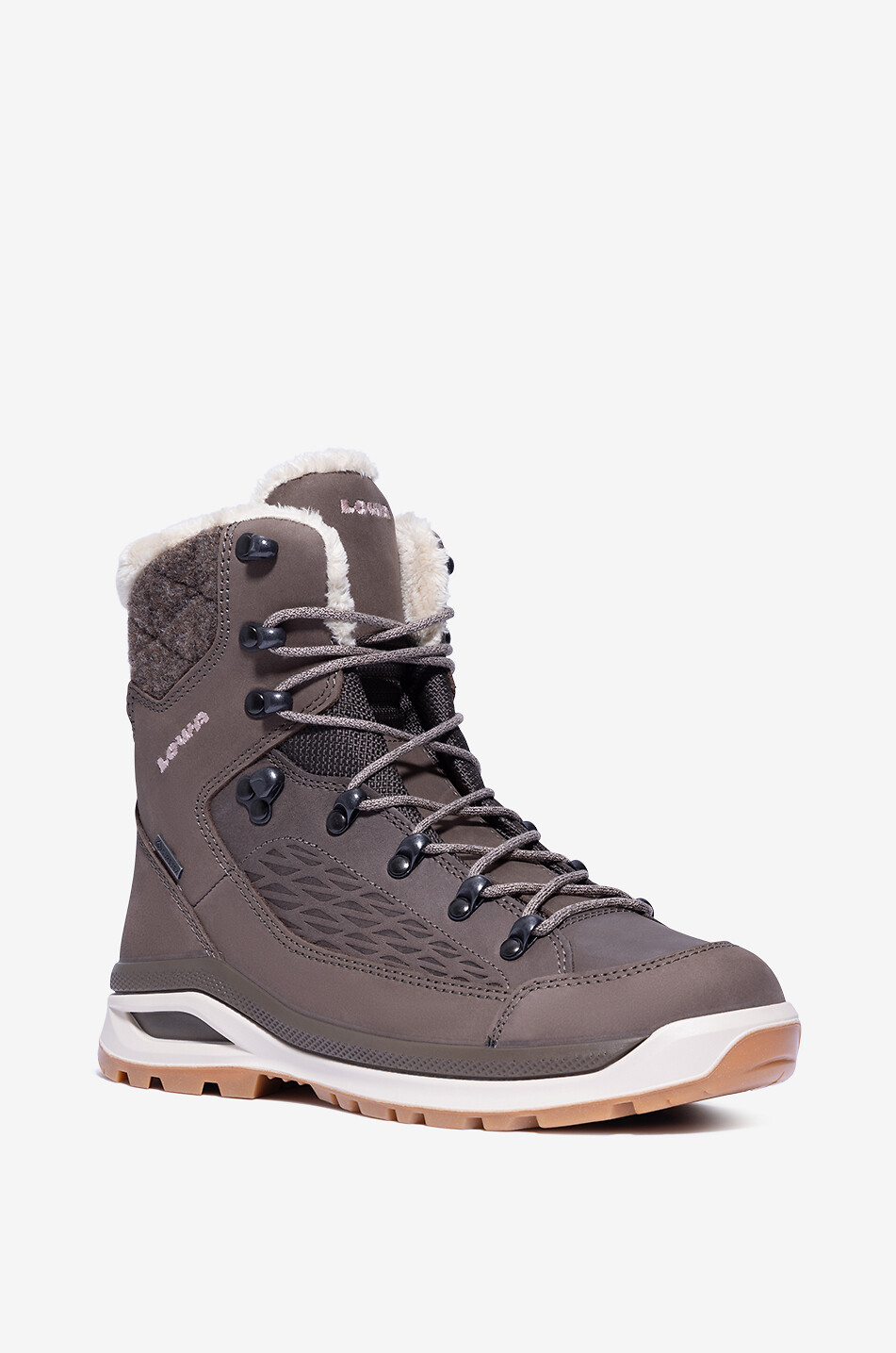 Renegade Evo Ice GTX Ws leather and felt warm lace-up ankle boots