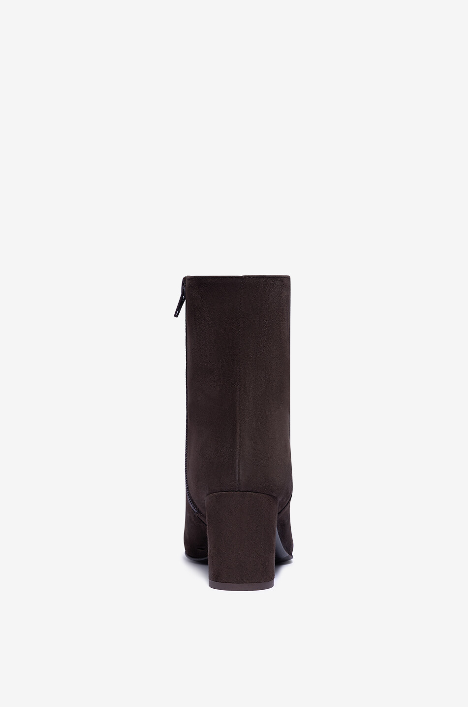 Bottines en daim à talon carré Ronnie 65