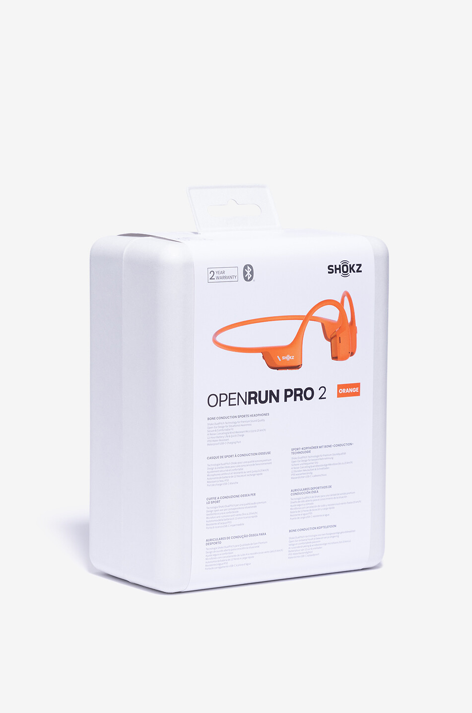 SHOKZ Sport-Kopfhörer mit Knochenleitung OpenRun Pro 2 Unisex Farblos 2