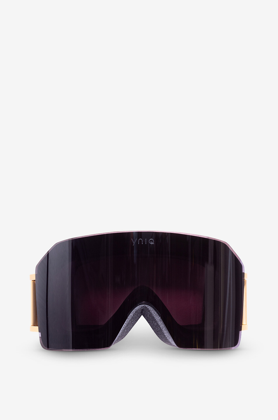 Model Nine - Black Gold - ski goggles with additional screen