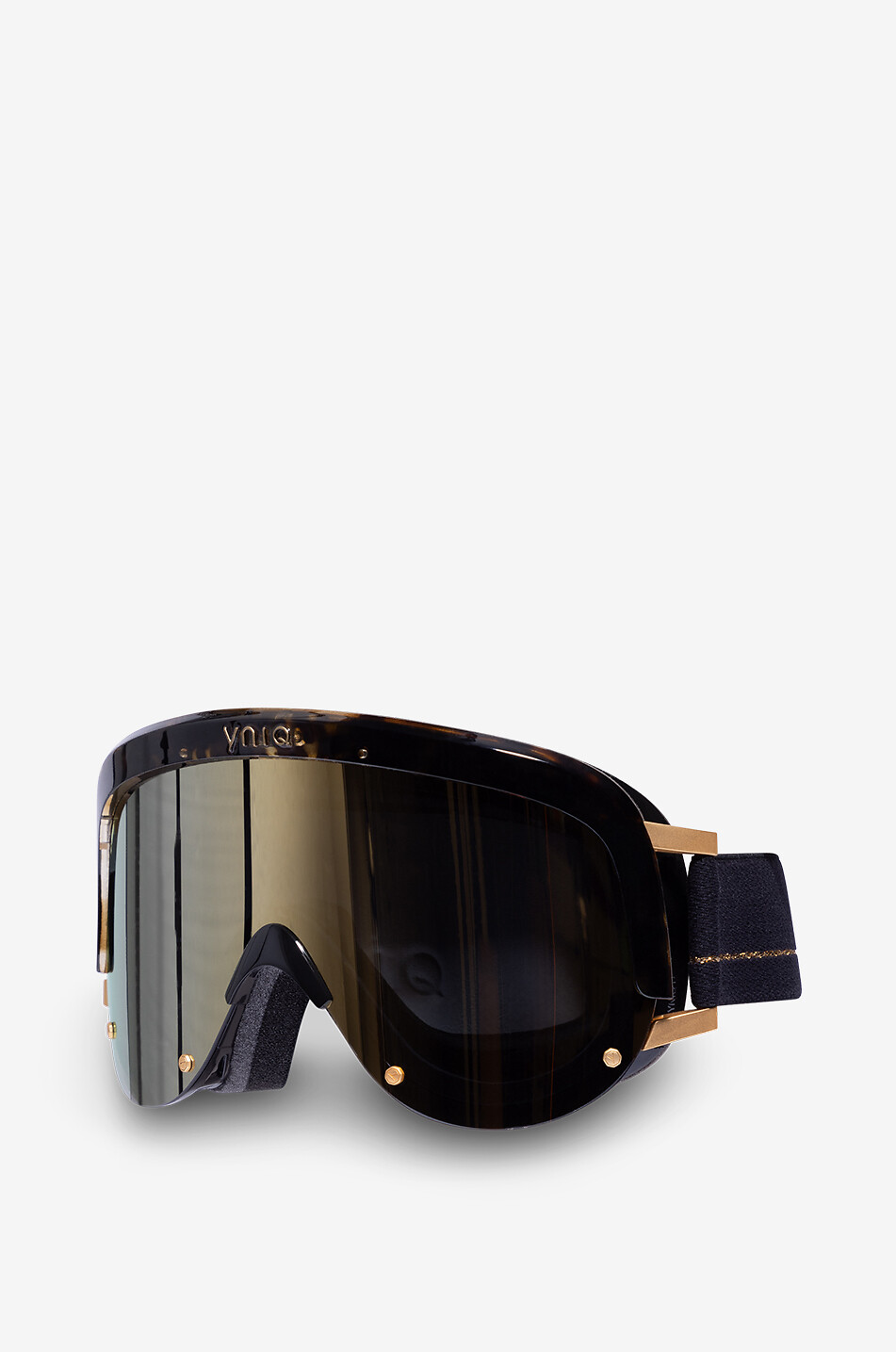 YNIQ Skibrille Model One - Black Tortoise Damen SCHWARZ 2
