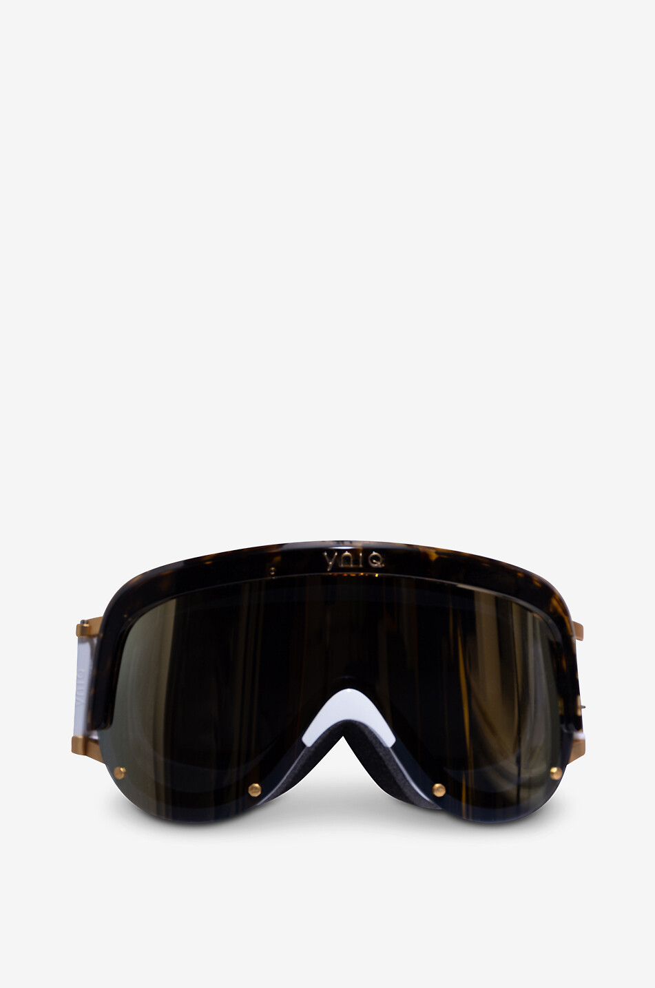 Model One - White Tortoise - ski goggles