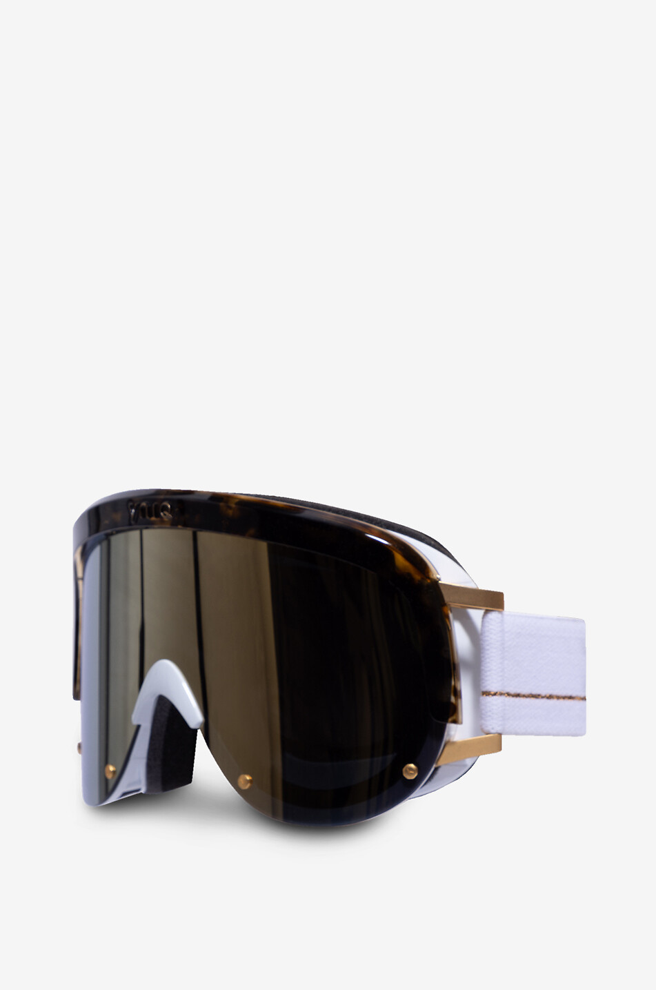 Model One - White Tortoise - ski goggles