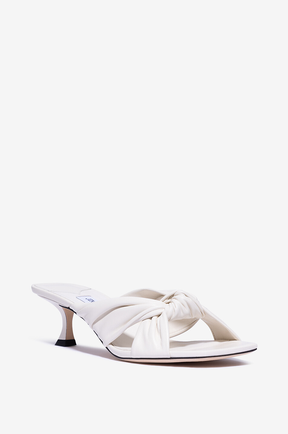 Avenue 50 heeled nappa leather mules