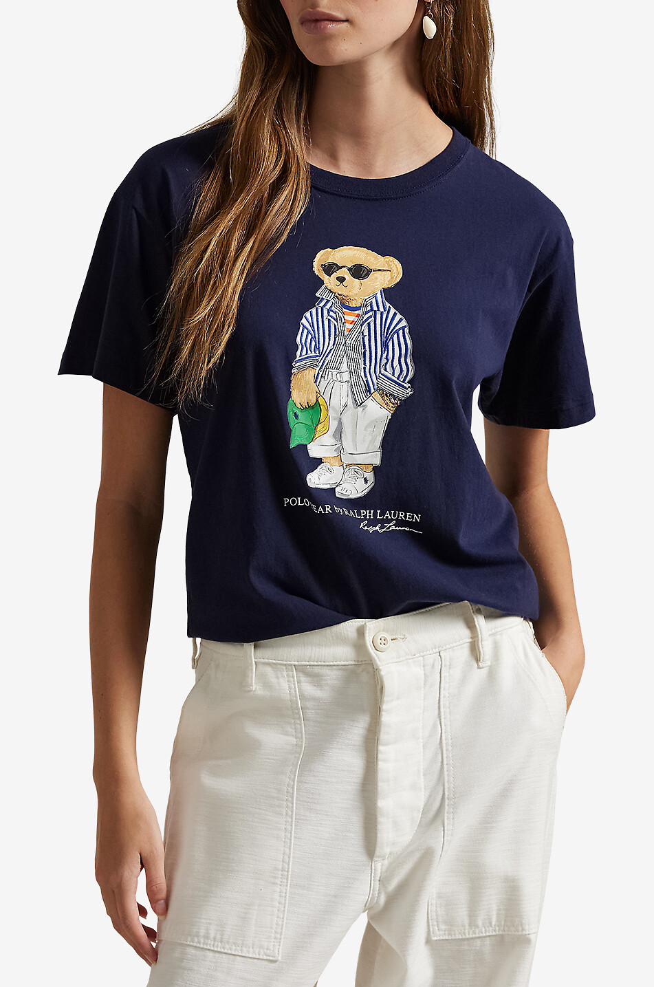 POLO RALPH LAUREN Kurzarm-T-Shirt Polo Bear Seaside Damen DUNKELBLAU 2