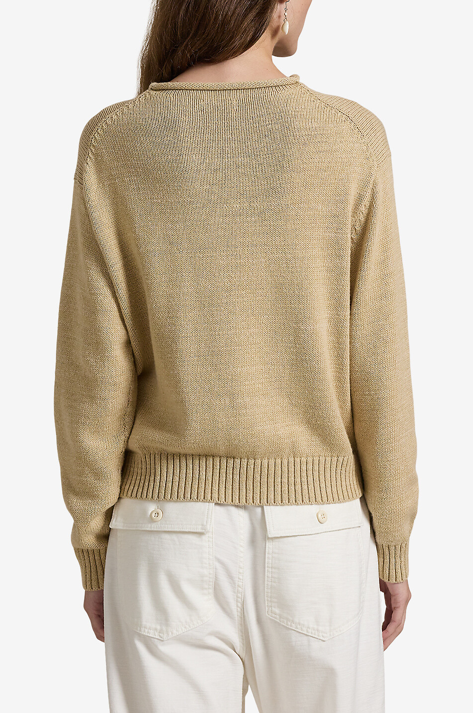 POLO RALPH LAUREN Baumwolljacquardpullover Traveller Polo Bear Damen BEIGE 3
