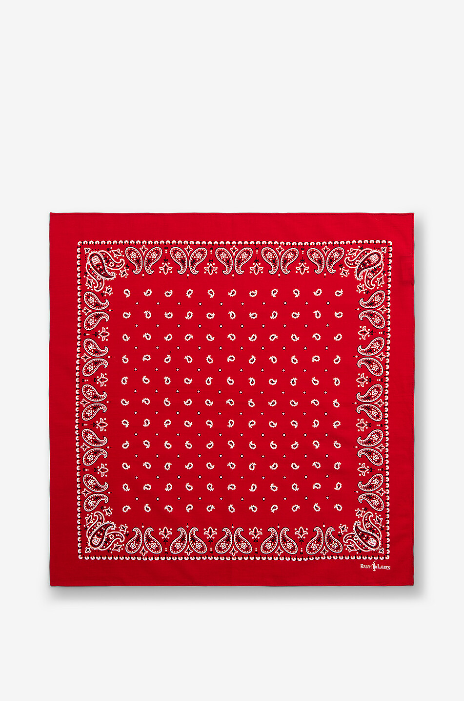 POLO RALPH LAUREN Bandana aus Baumwolle Damen ROT 1