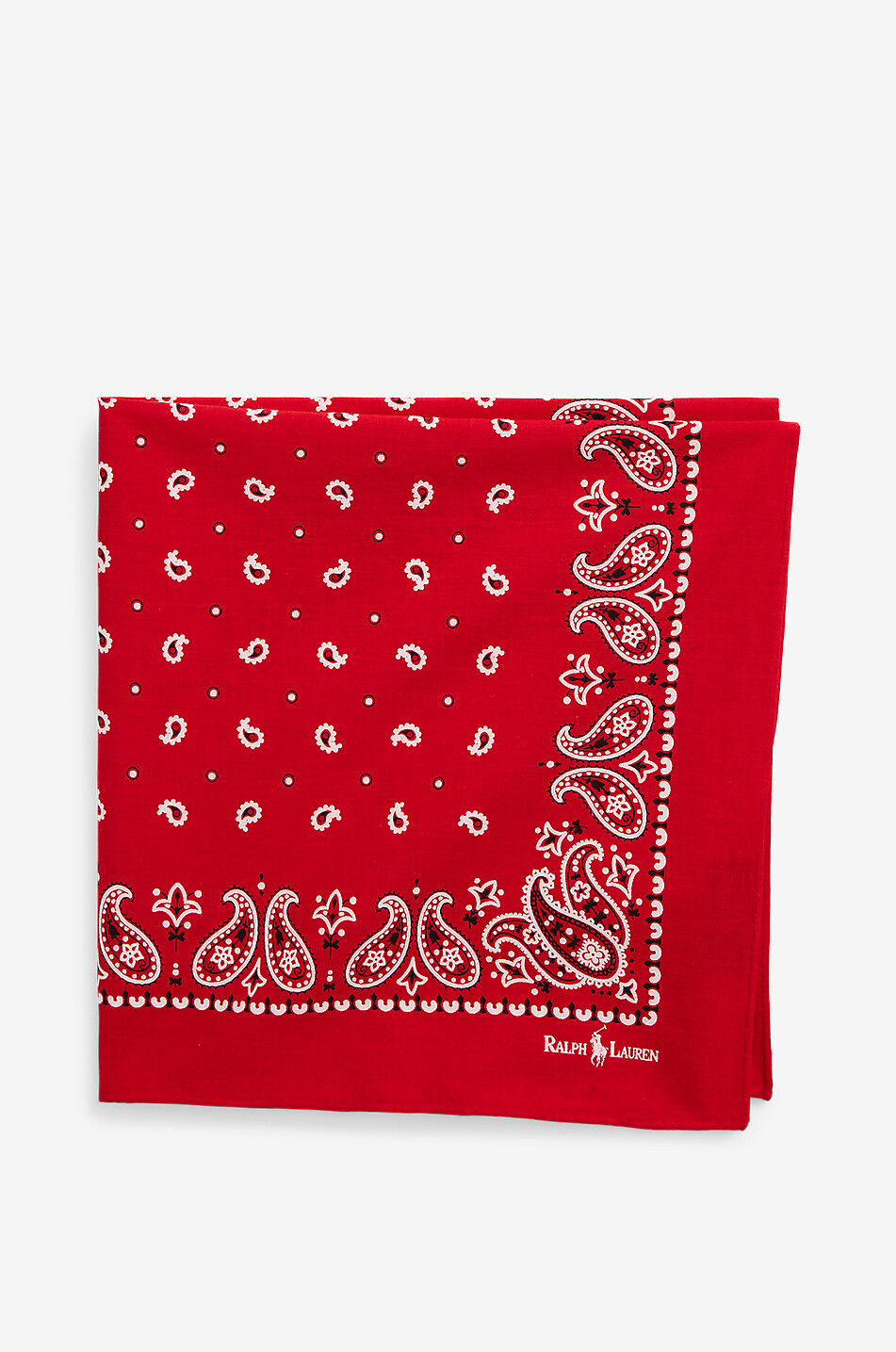 POLO RALPH LAUREN Bandana aus Baumwolle Damen ROT 2
