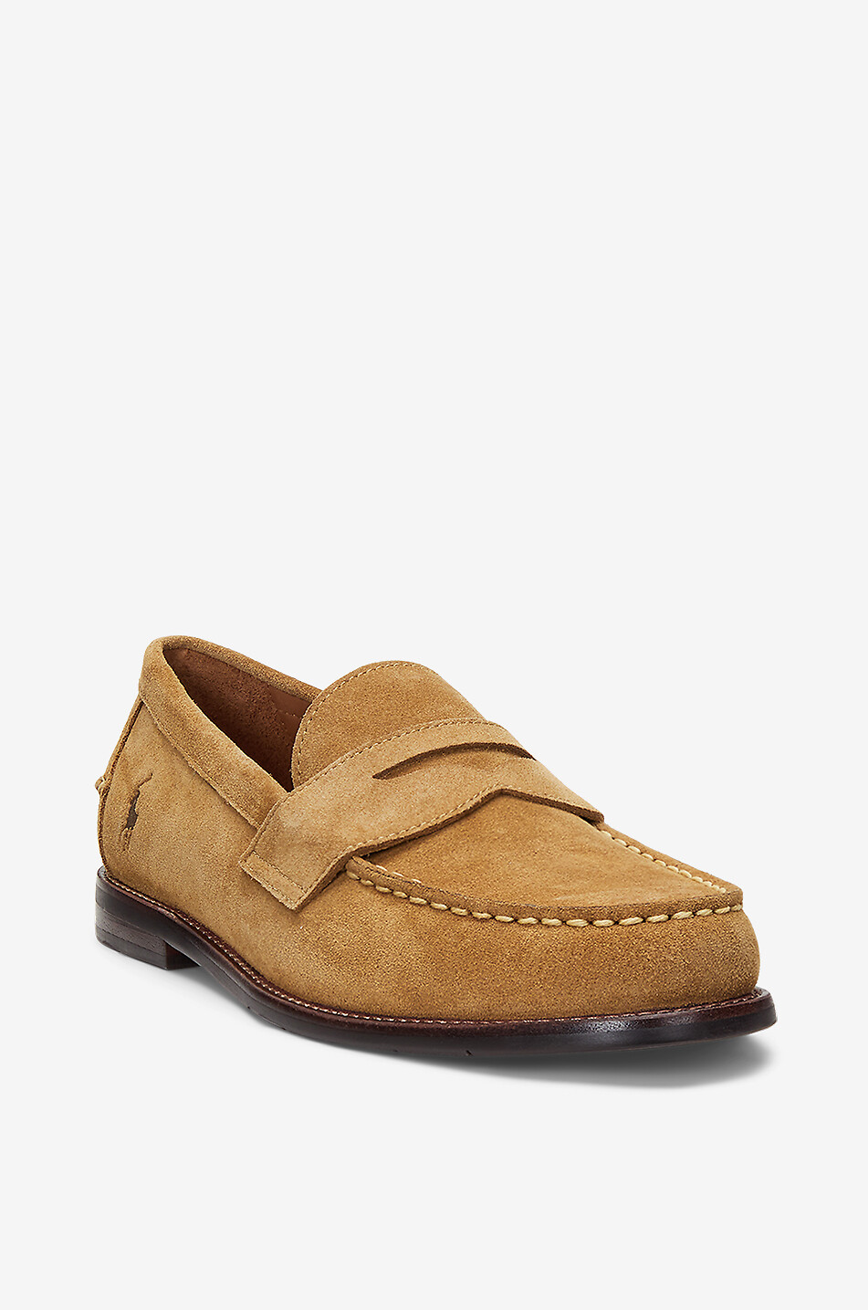 POLO RALPH LAUREN Alston Penny suede loafers Men BEIGE 1