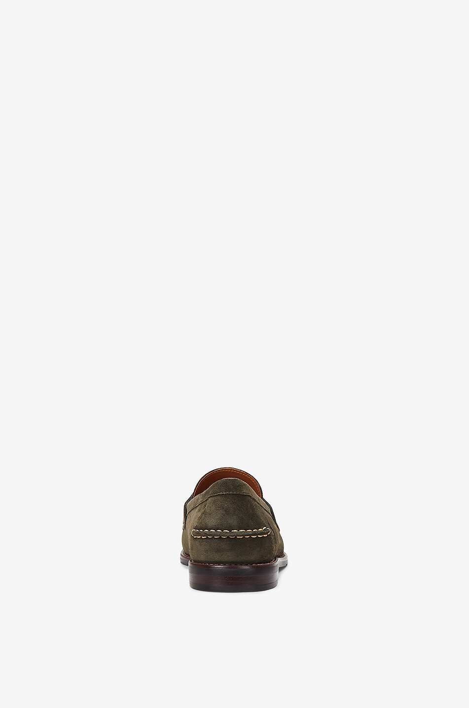 POLO RALPH LAUREN Alston Penny suede loafers Men DARK KHAKI 3
