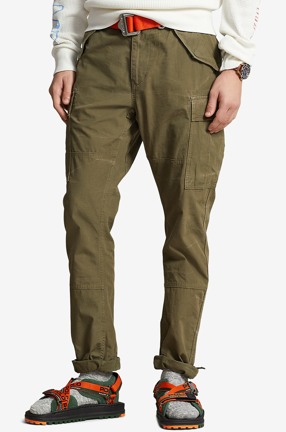 Ralph lauren men's cargo pants best sale