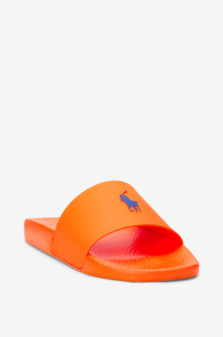 POLO RALPH LAUREN Mules en PVC Pony Homme ORANGE 1