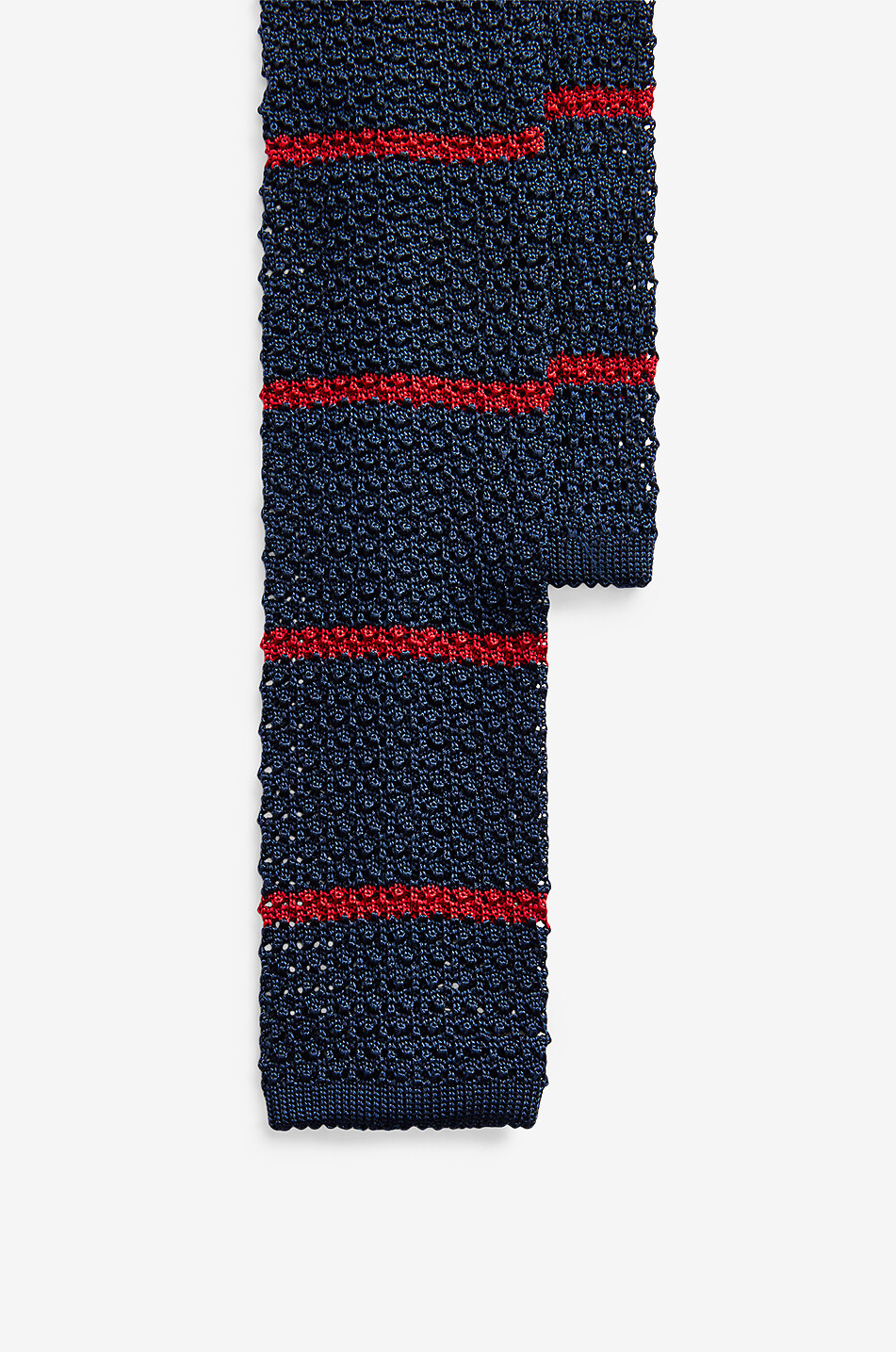 POLO RALPH LAUREN Gestreifte Krawatte aus Seide Herren DUNKELBLAU 1