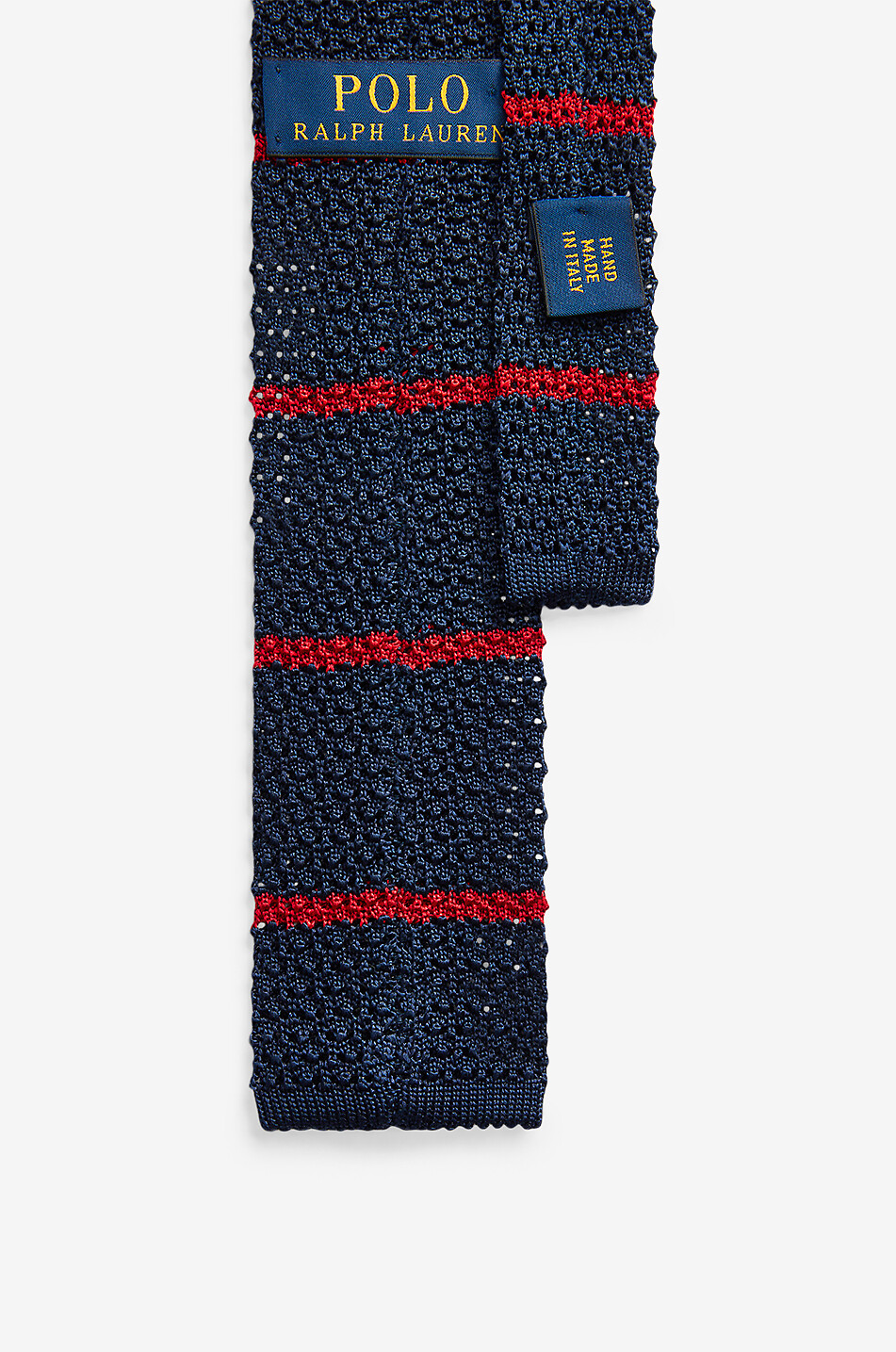 POLO RALPH LAUREN Gestreifte Krawatte aus Seide Herren DUNKELBLAU 2