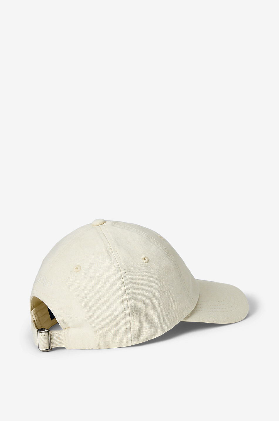 POLO RALPH LAUREN Pony Mineral Dyed twill baseball cap Men Light beige 2