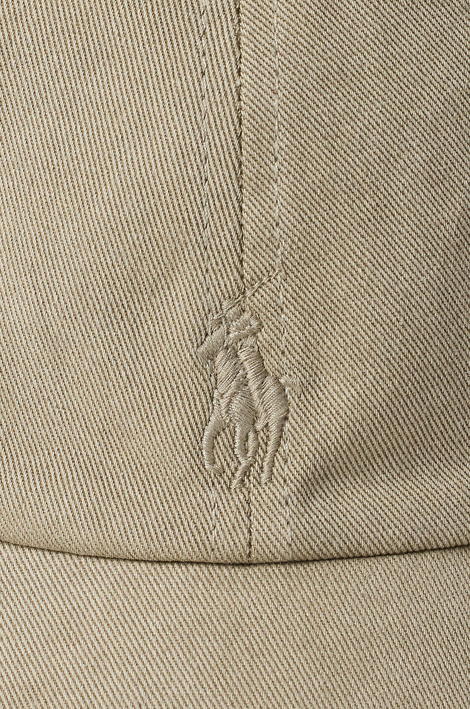 POLO RALPH LAUREN Pony Mineral Dyed twill baseball cap Men KHAKI 3