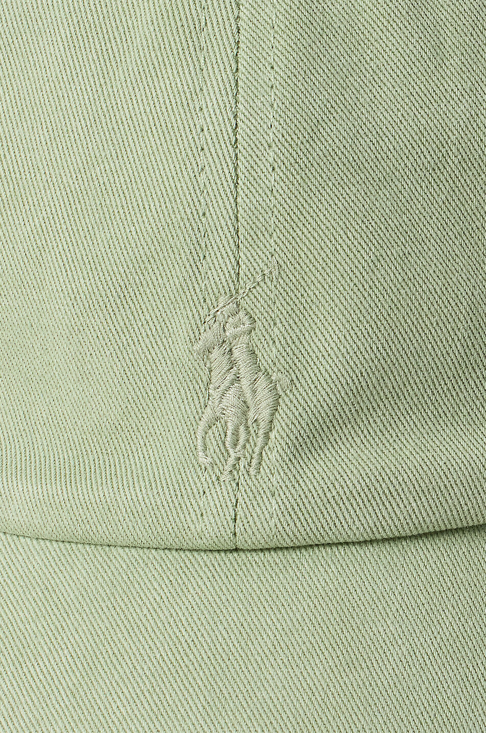 POLO RALPH LAUREN Pony Mineral Dyed twill baseball cap Men MEDIUM GREEN 3