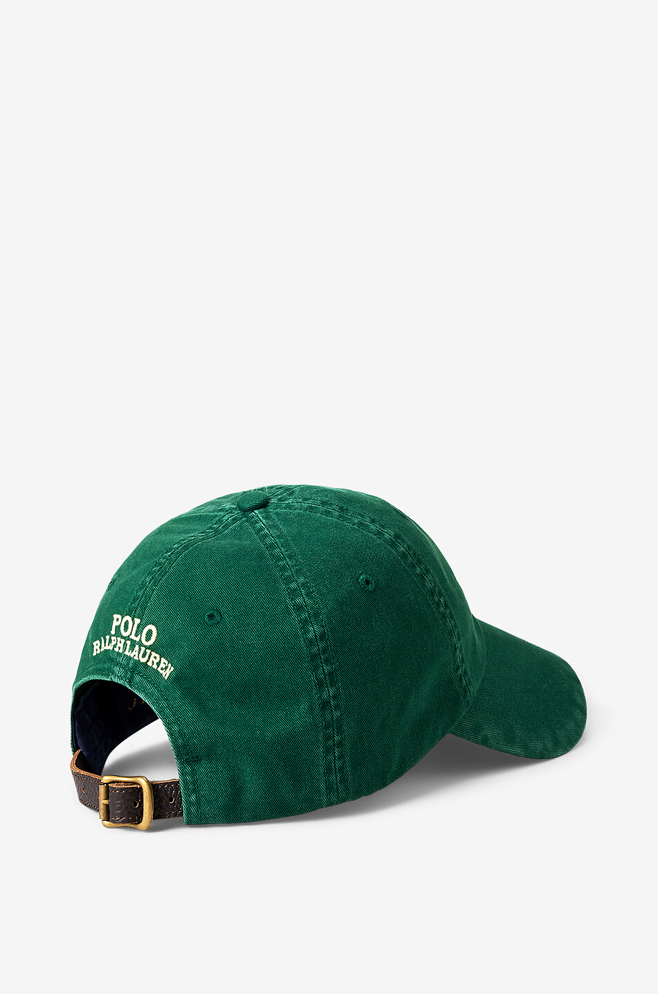 POLO RALPH LAUREN Preppy Polo Bear cotton twill baseball cap Men DARK GREEN 2