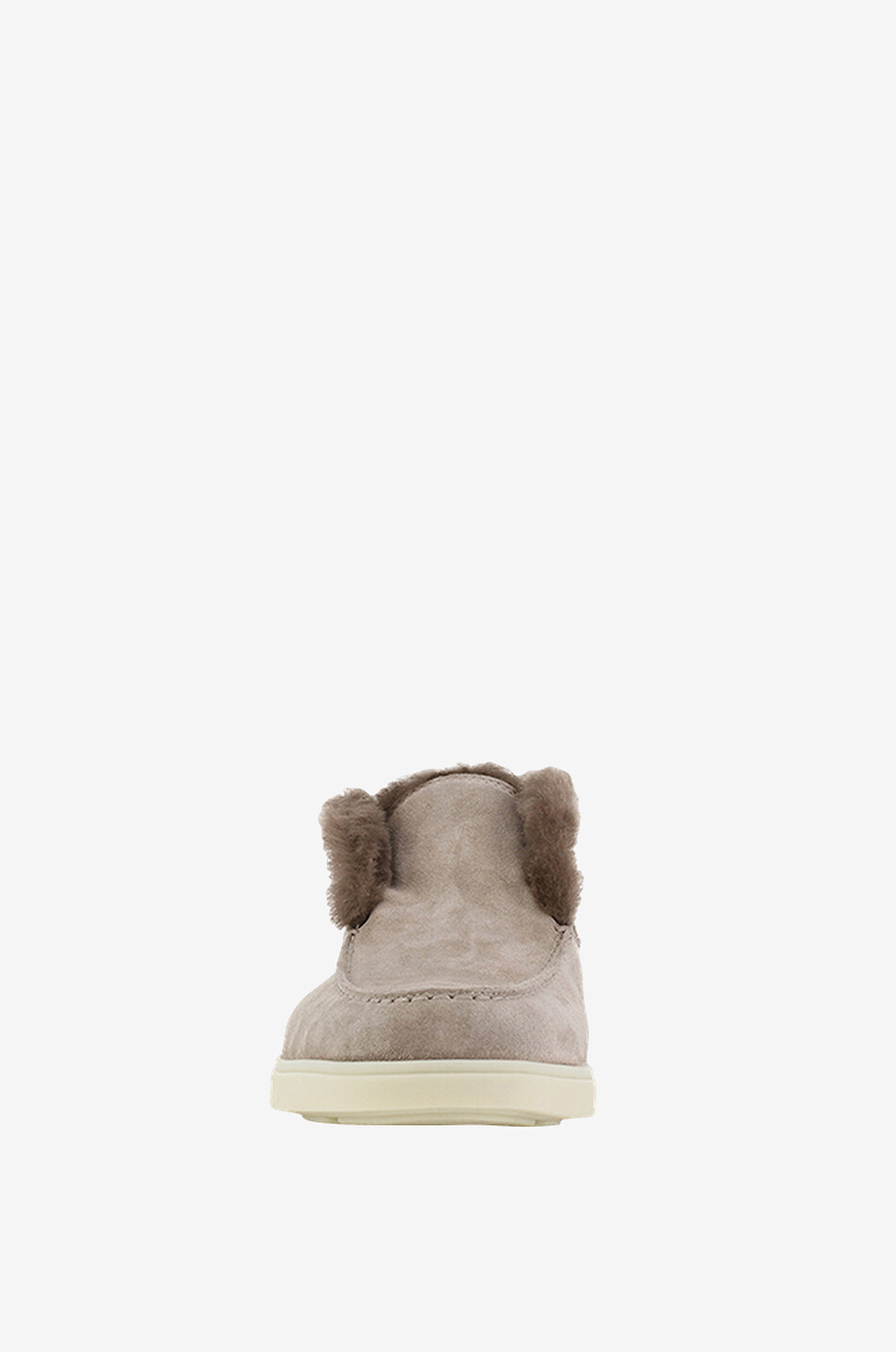 SANTONI Desert Boots aus Wildleder und Shearling Damen BRAUN 2