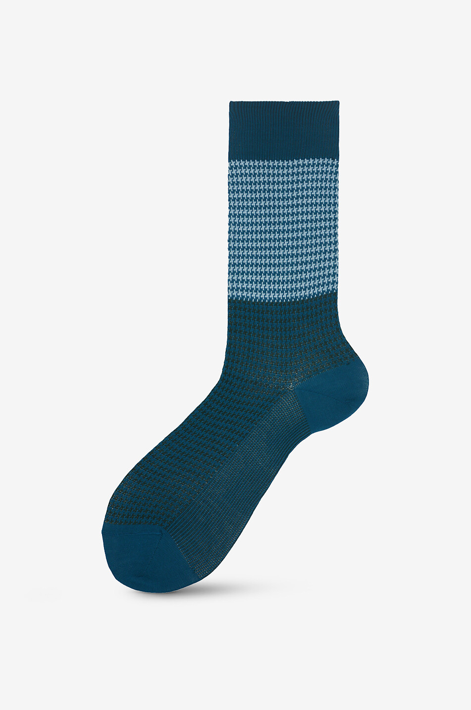 ALTO MILANO Socken aus Baumwolle mit Hahnentrittmotiv Limone Herren HELLGRÜN 1