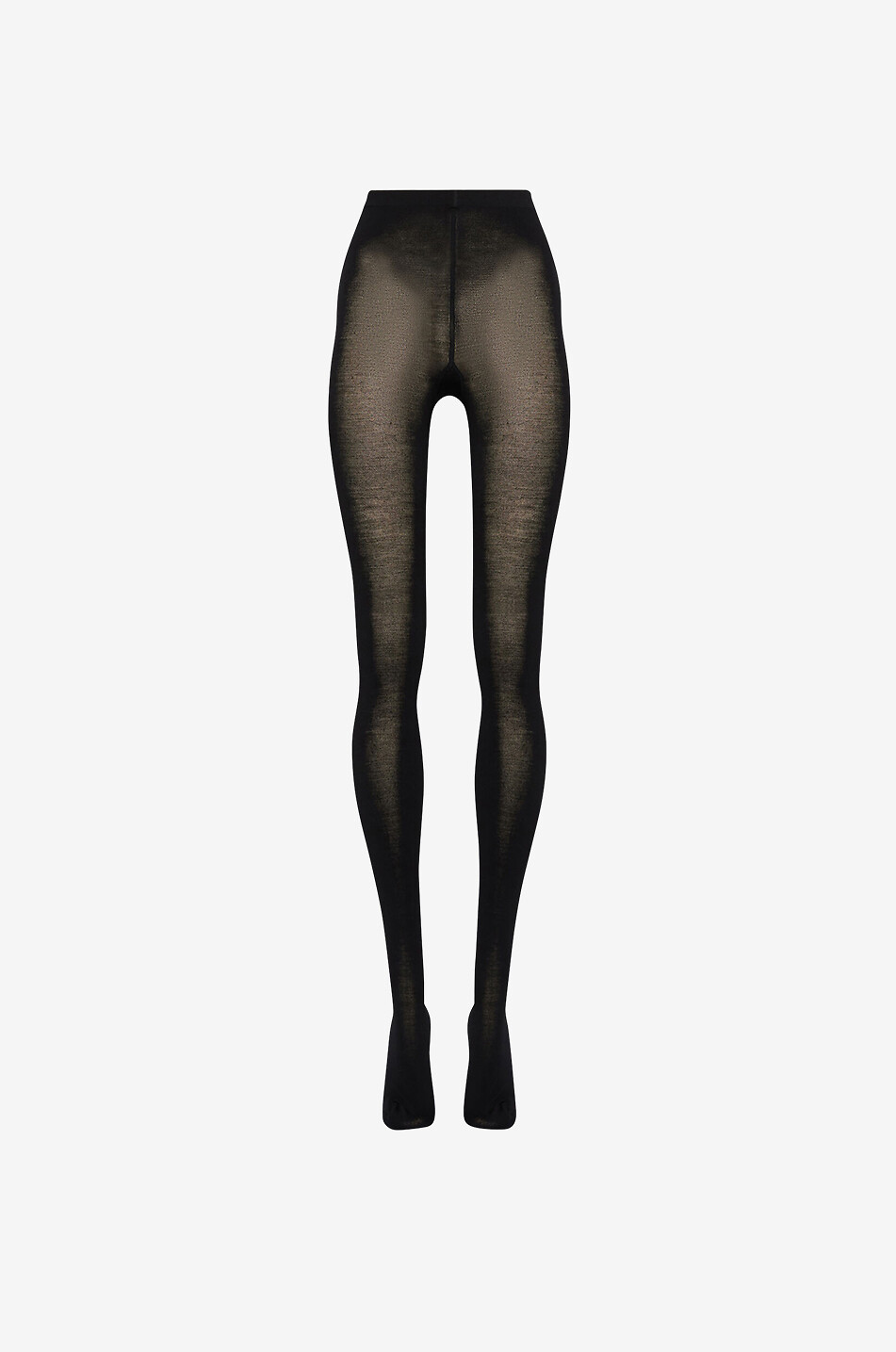 WOLFORD Strumpfhose aus Schurwolle Merino Damen SCHWARZ 1