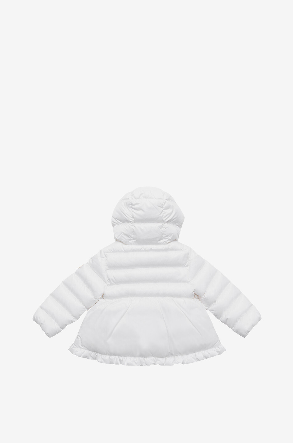 MONCLER Doudoune trapèze à volants bébé Odile Bébé BLANC 2