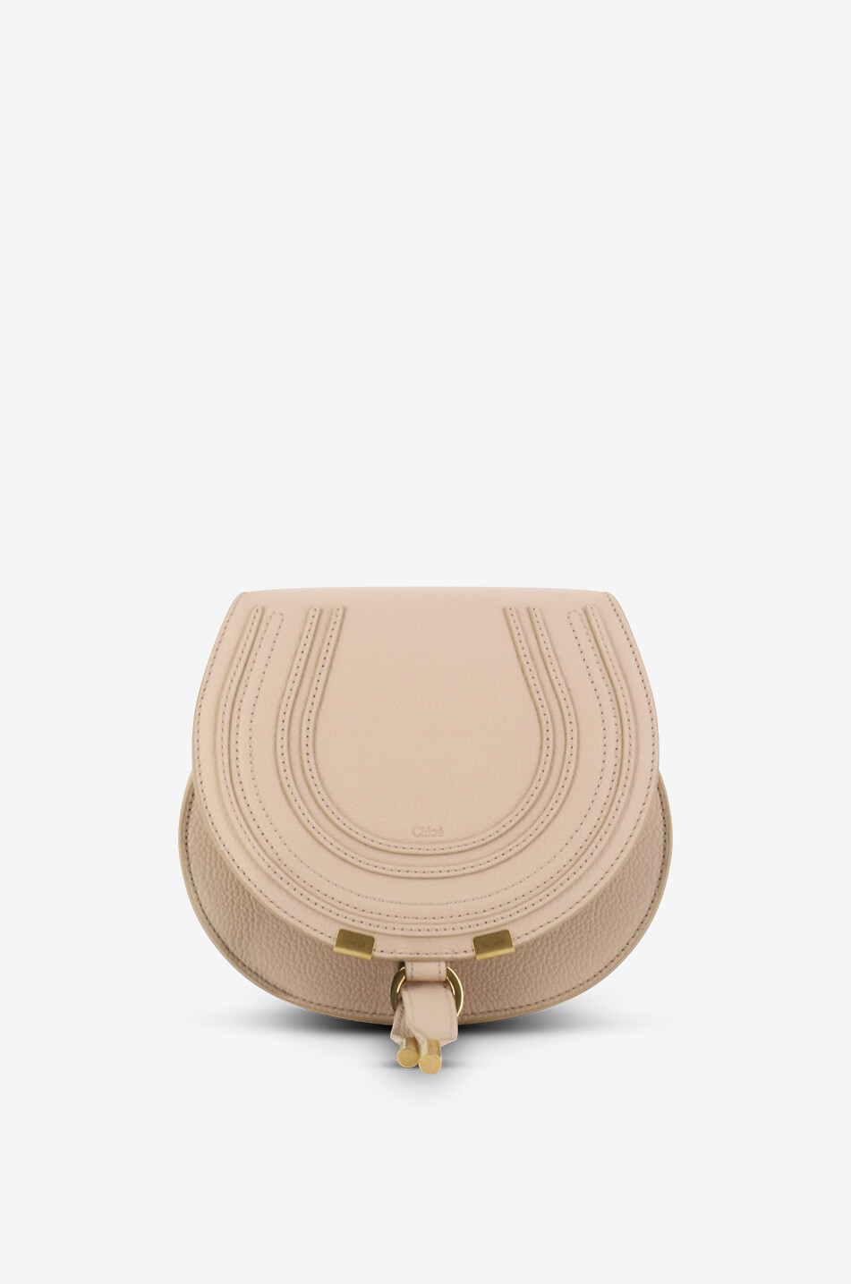 Sac porté épaule en cuir grainé Marcie Small