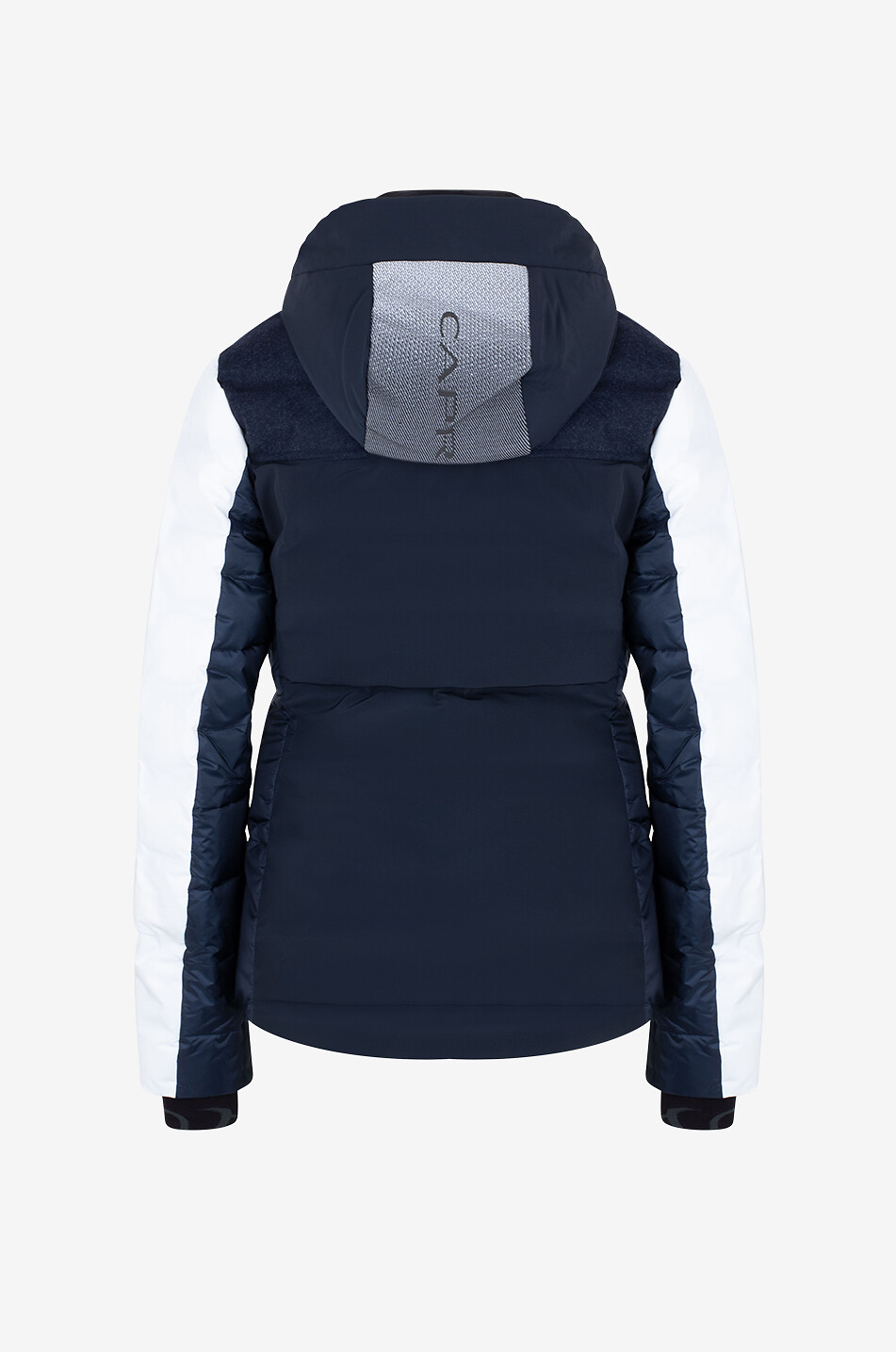 Toisa hooded colour block ski jacket