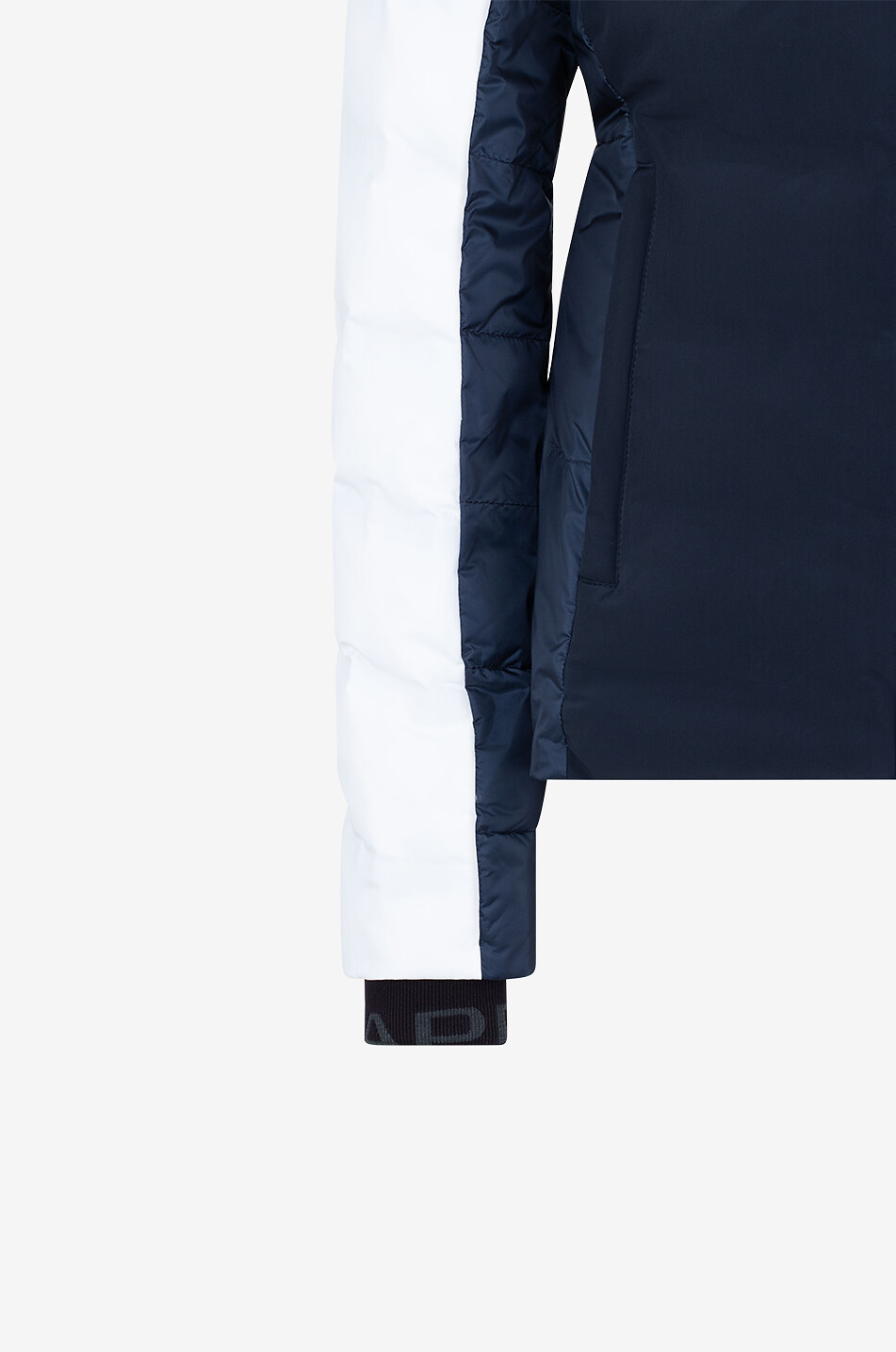 Toisa hooded colour block ski jacket