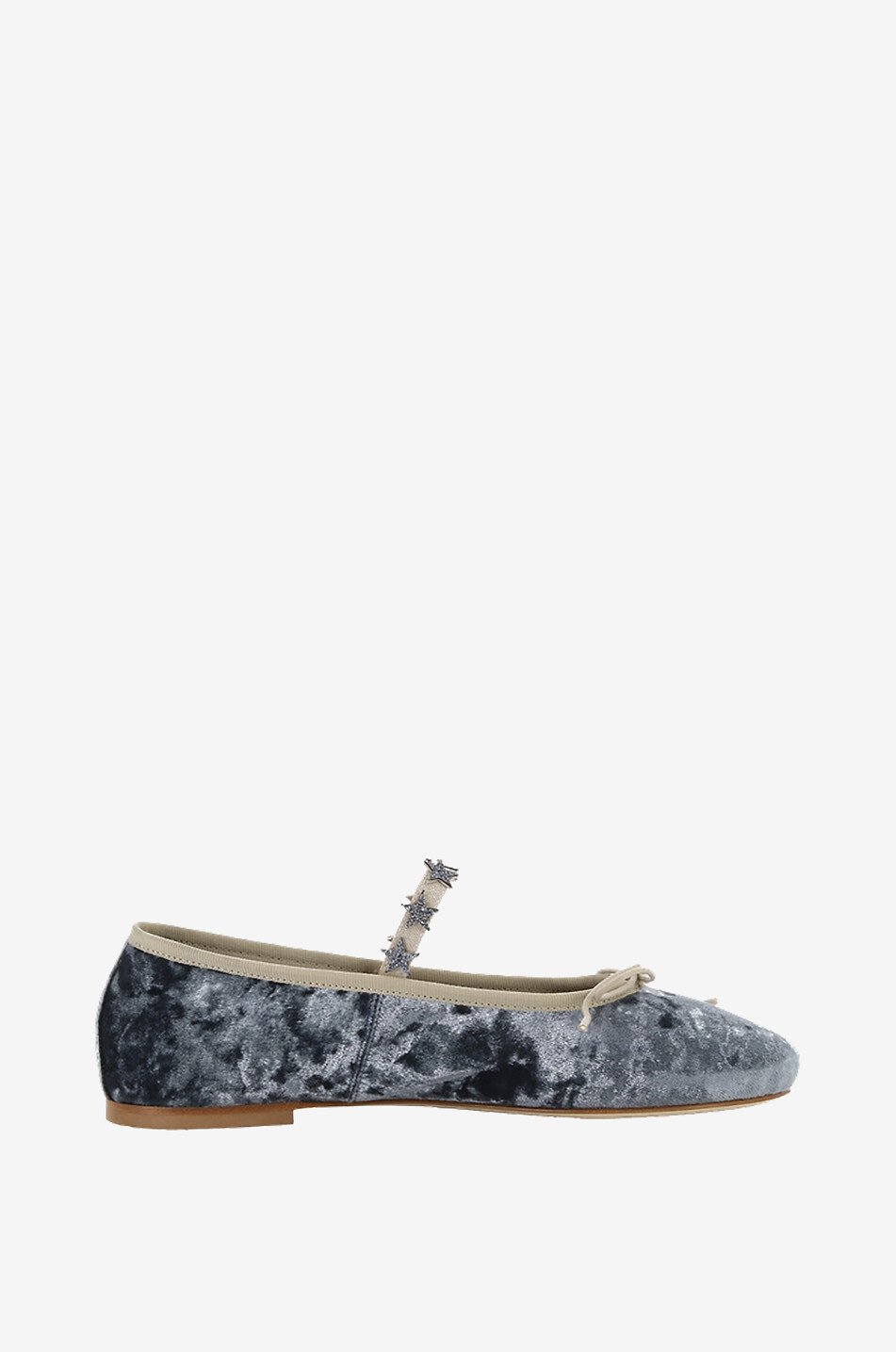 Ballerines à bout rond en velours Velvet