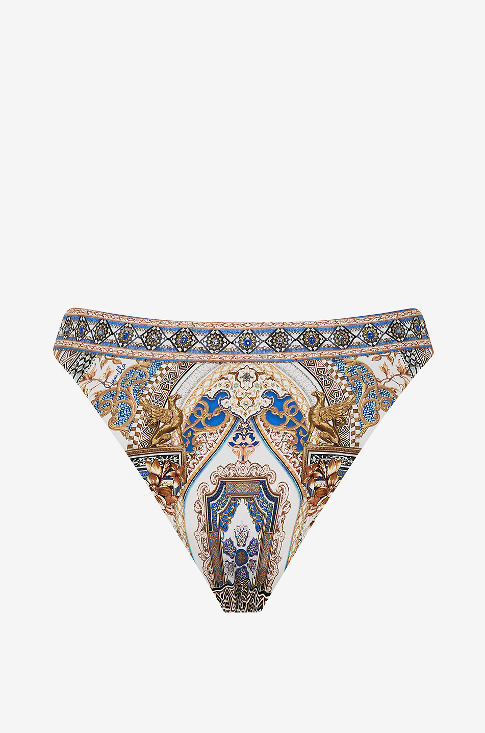 CAMILLA Bas de bikini Mini Regular Make Me Your Mosaic Femme BLEU 2
