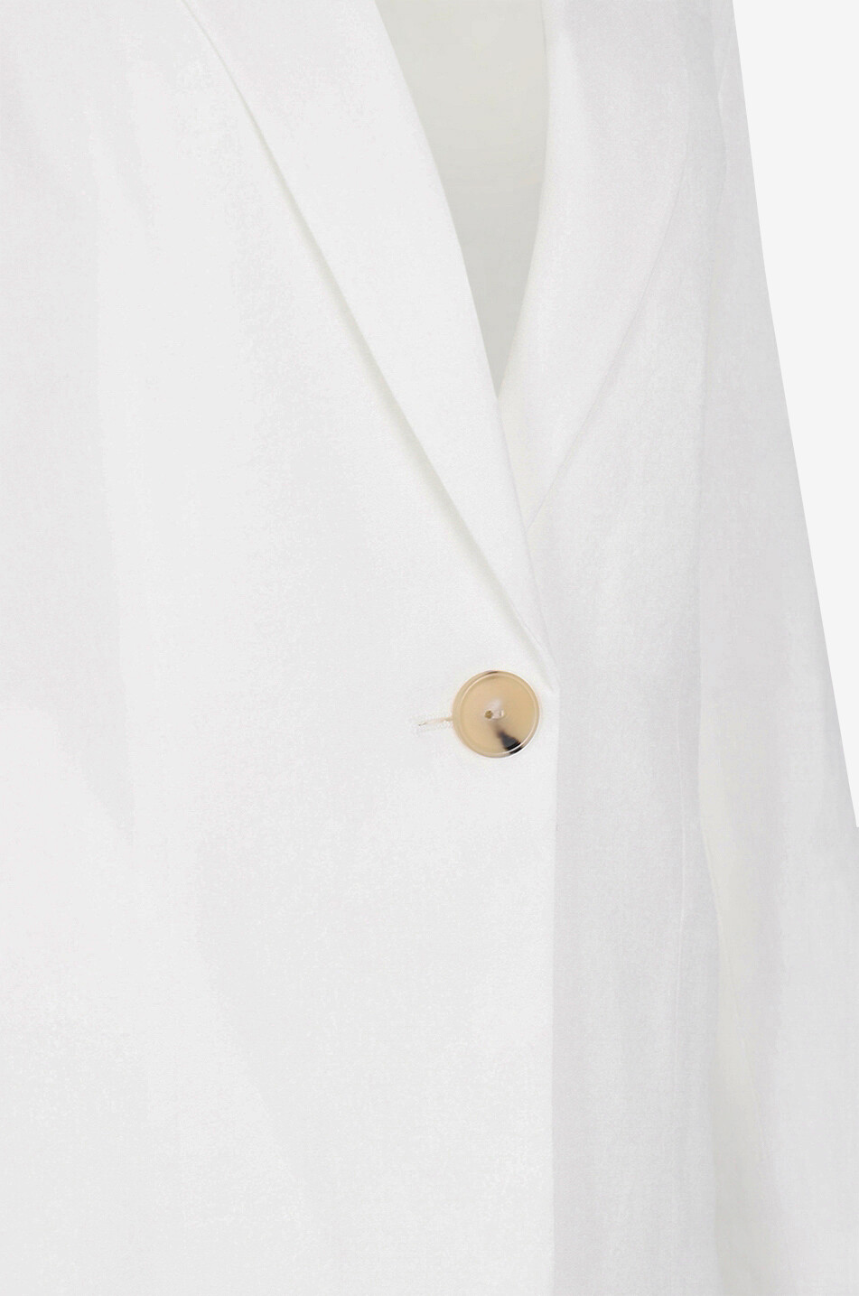 VINCE Blazer aus Leinen Damen CREMEFARBEN 3