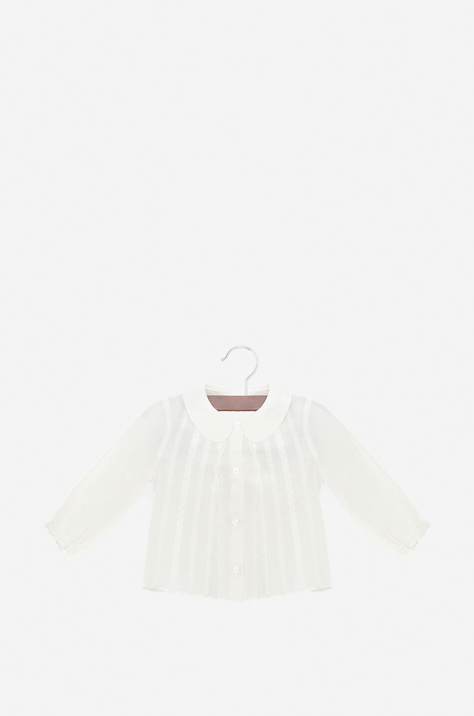 Langarmbluse für Babys aus Baumwolle