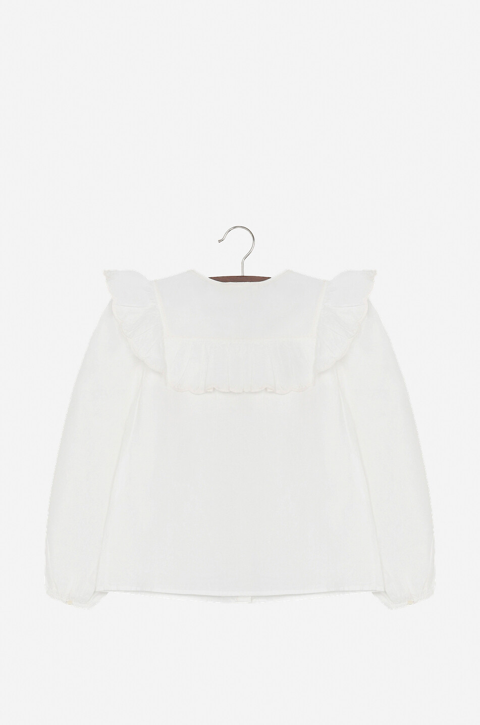 Cleo girls' cotton long-sleeved blouse