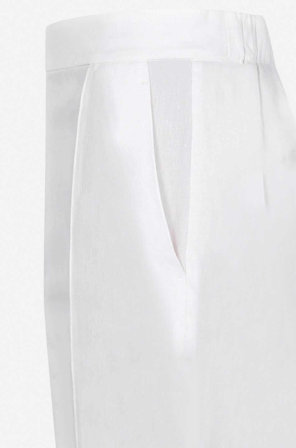 Pantalon droit en lin