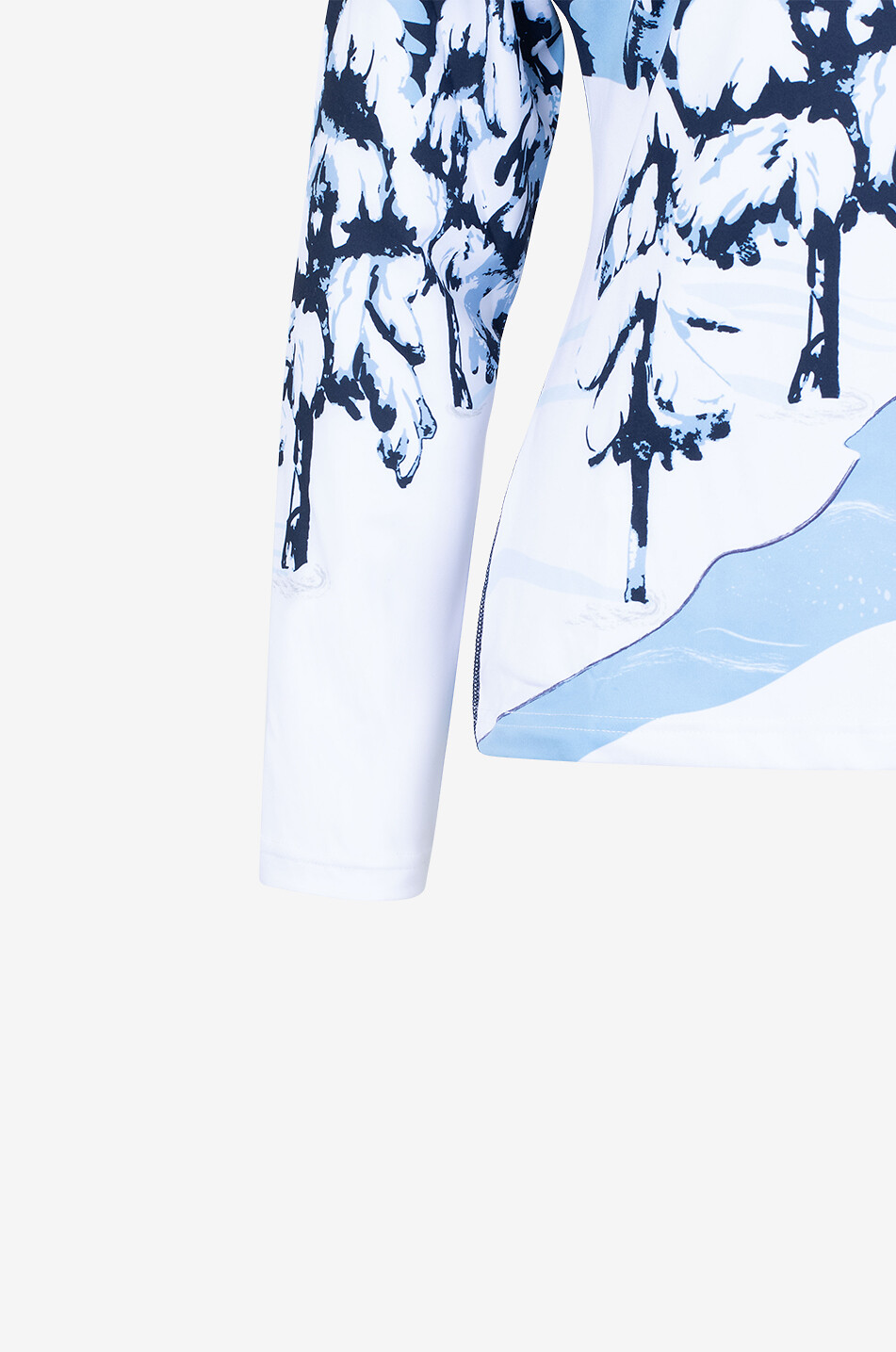 KRIMSON KLOVER Whiteout printed baselayer top Women DARK BLUE 3