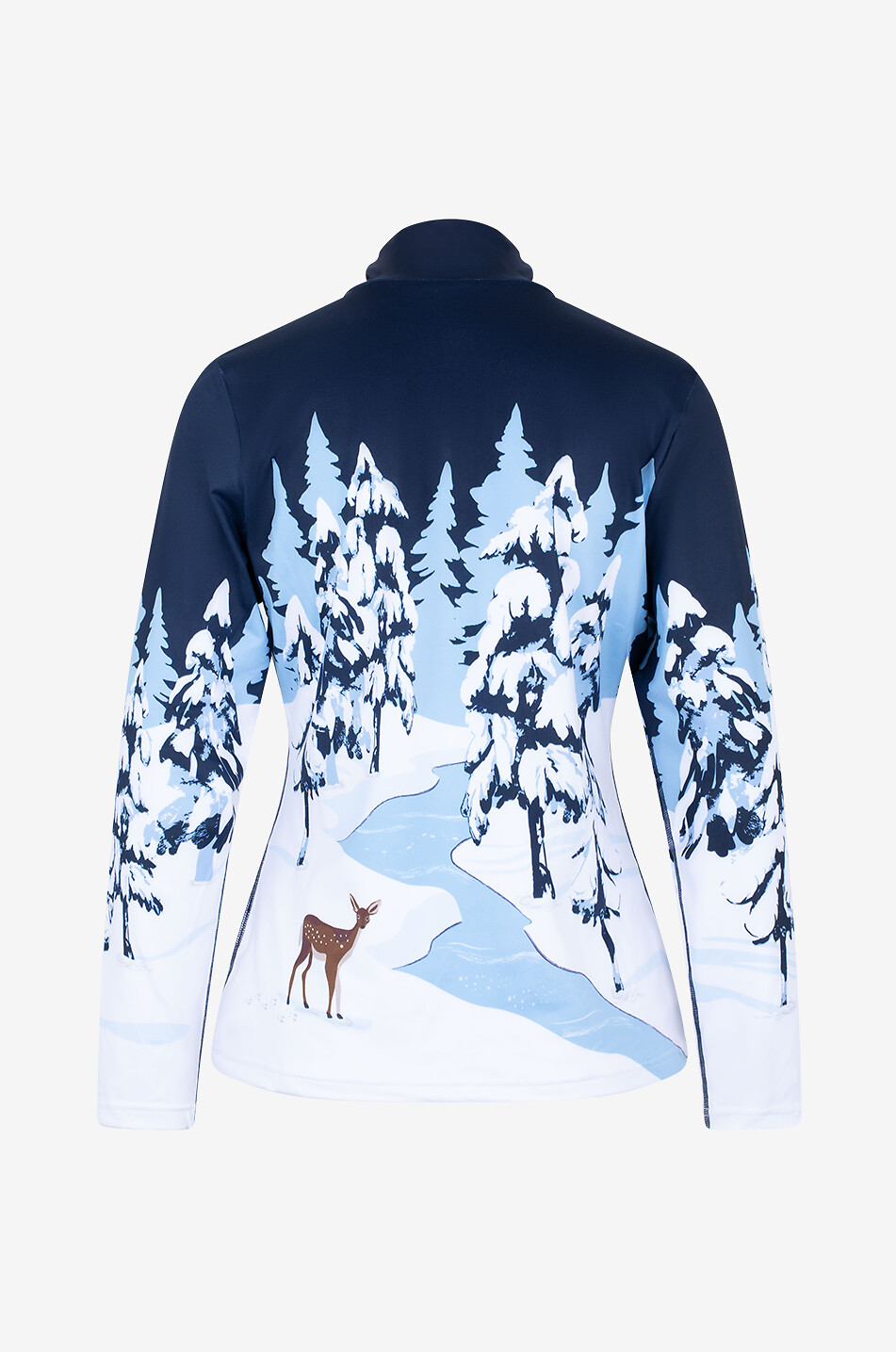 KRIMSON KLOVER Whiteout printed baselayer top Women DARK BLUE 2