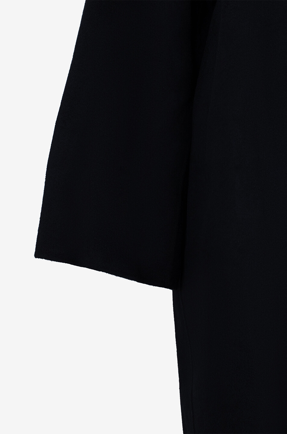 LOULOU STUDIO Manteau en laine et cachemire Borneo Femme NOIR 3