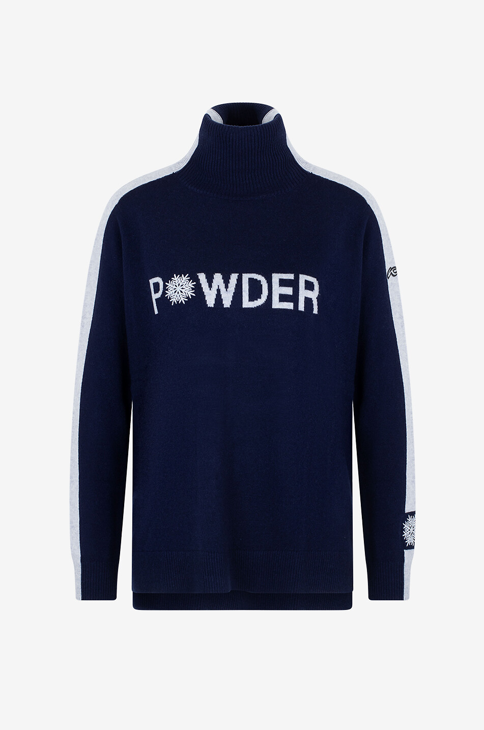 Jacquardpullover mit Rollkragen Snow