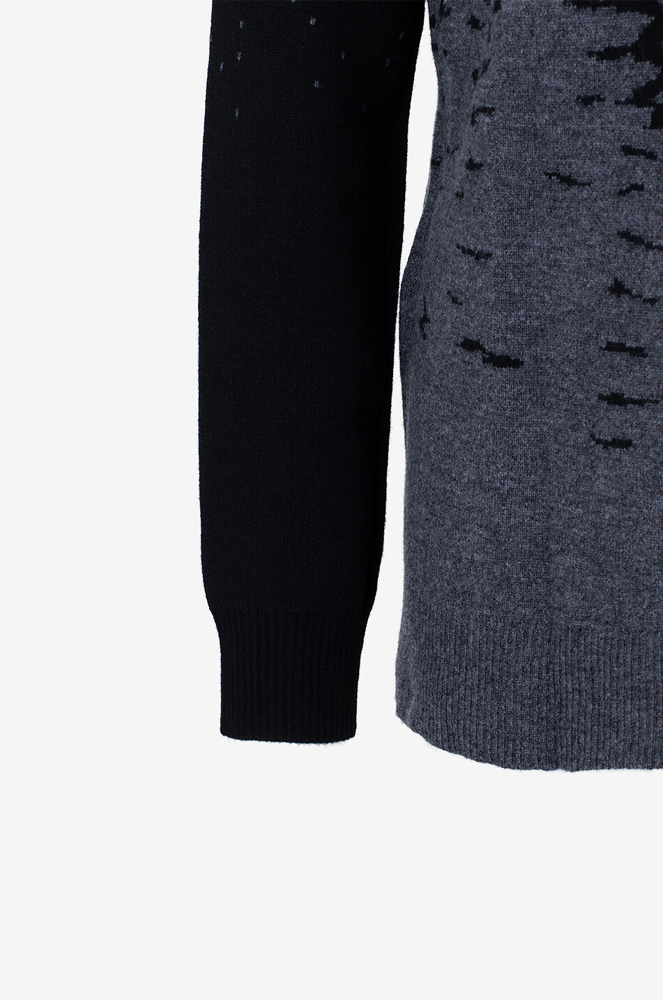 Jacquardpullover mit Rollkragen Snow