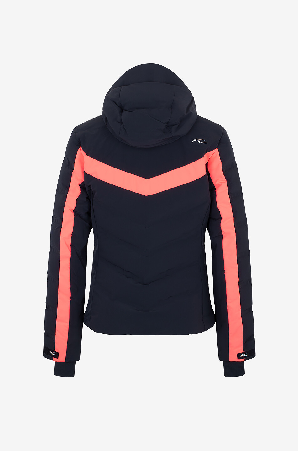 Momentum quilted ski jacket with hood