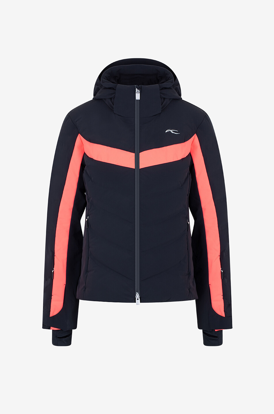 Gesteppte Skijacke mit Kapuze Momentum