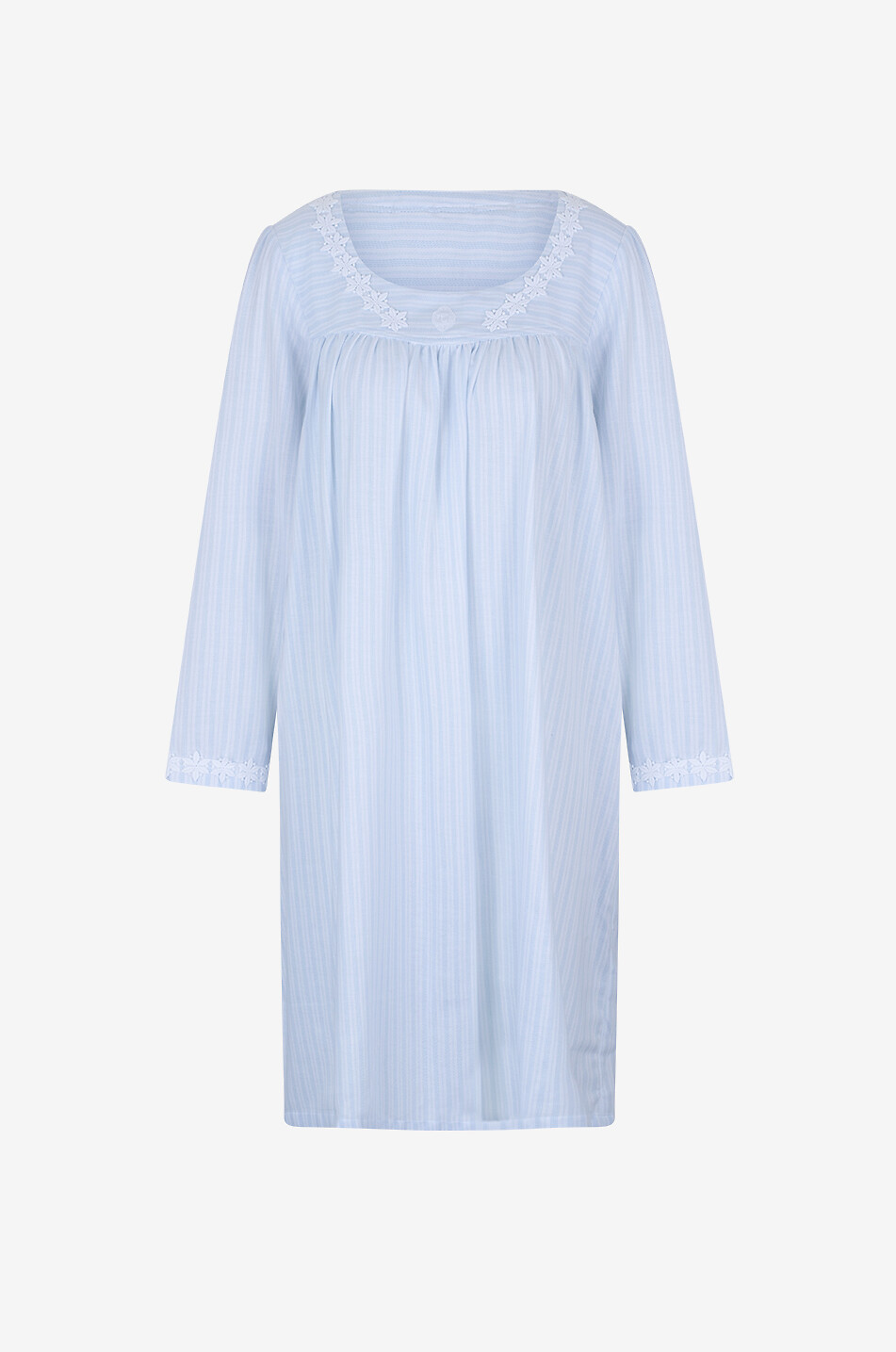 Josie striped cotton nightdress