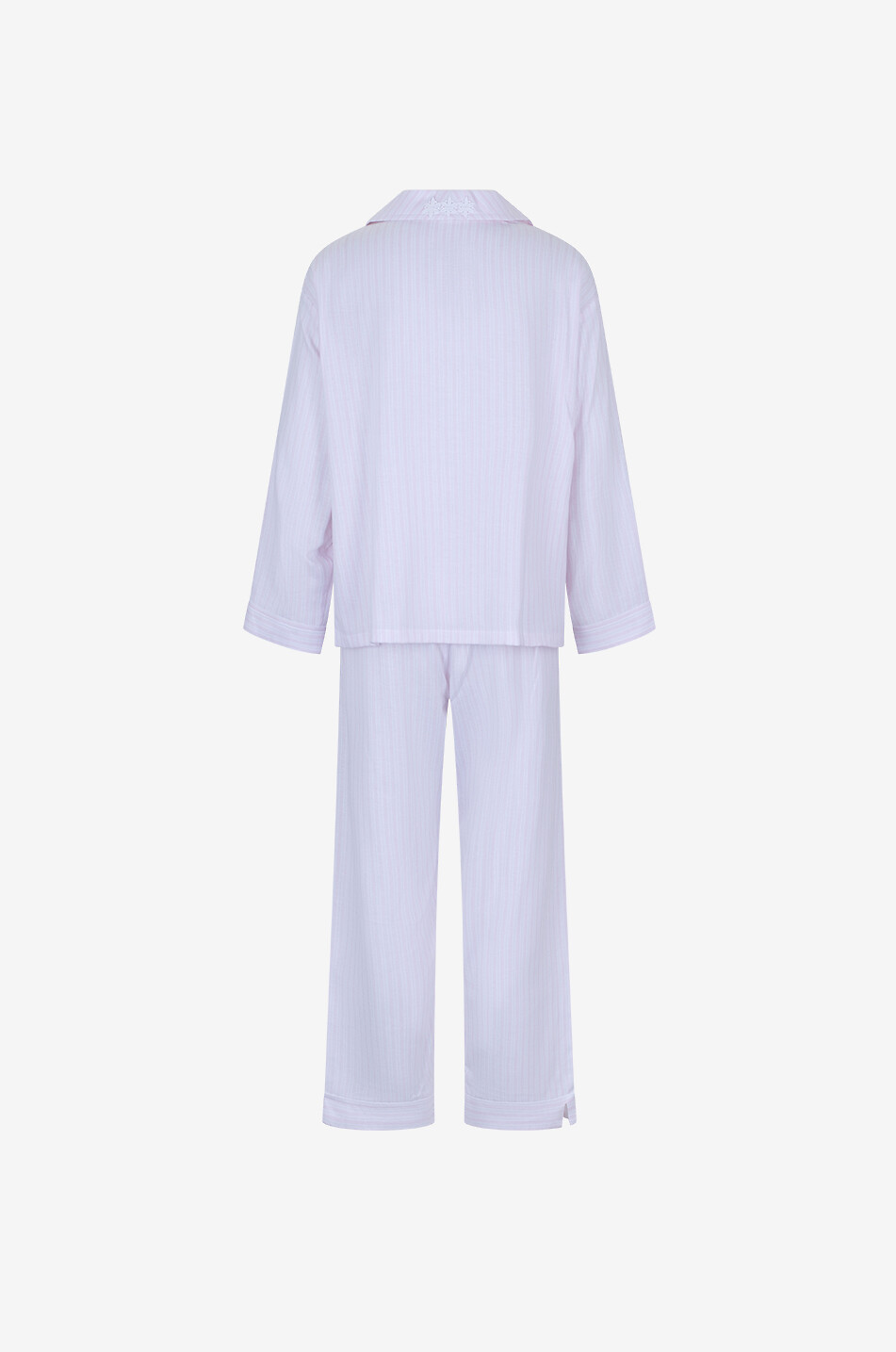 CELESTINE Josie striped cotton pyjama set Women LIGHT PINK 2