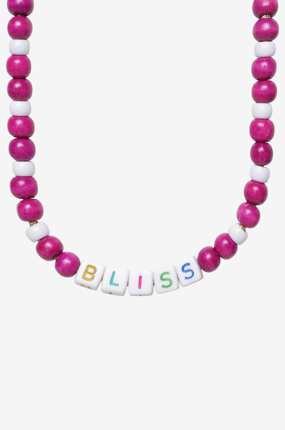 LOVE BEADS BY LAUREN RUBUNSKI BLISS bead necklace Women PINK 1