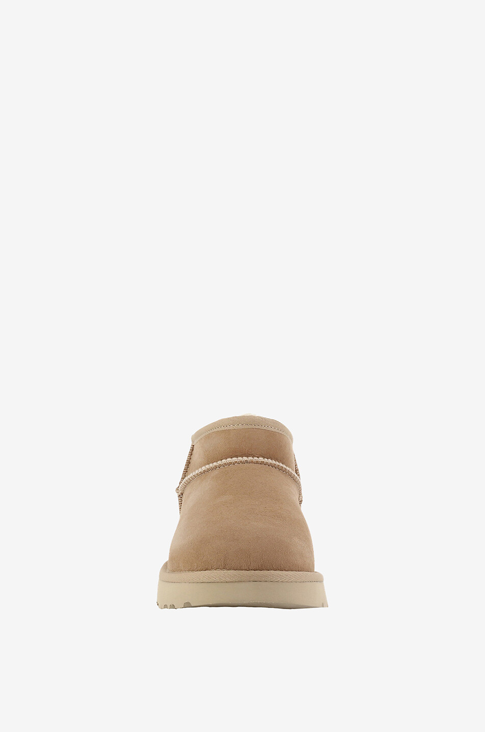 UGG W Classic Ultra Mini shearling lined suede ankle boots Women BEIGE 2