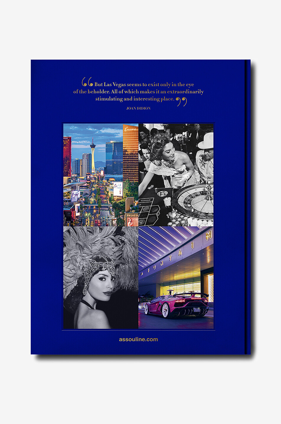 ASSOULINE The Travel Series Las Vegas Magic coffee table book Home BLUE 2