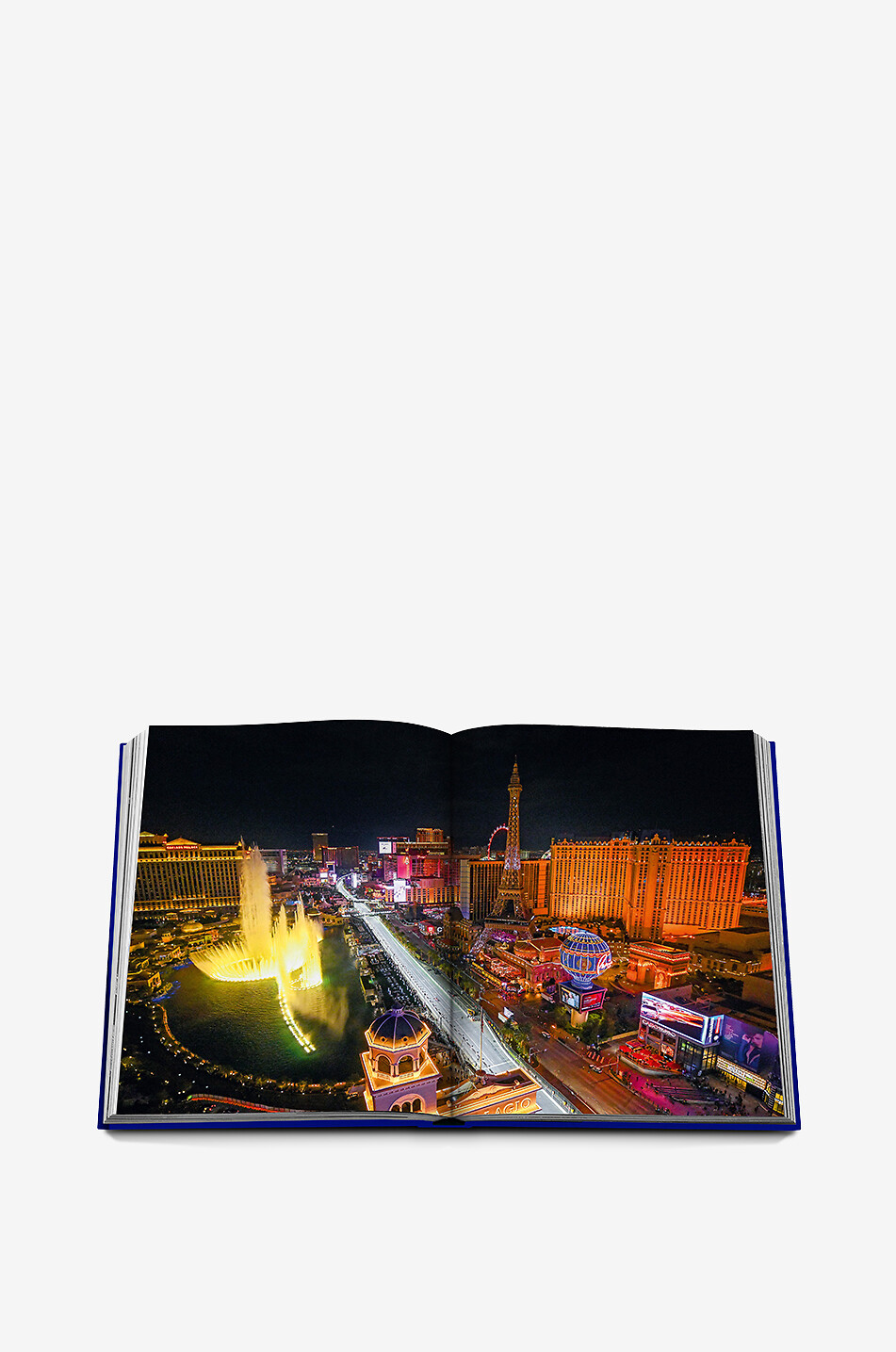 ASSOULINE The Travel Series Las Vegas Magic coffee table book Home BLUE 5