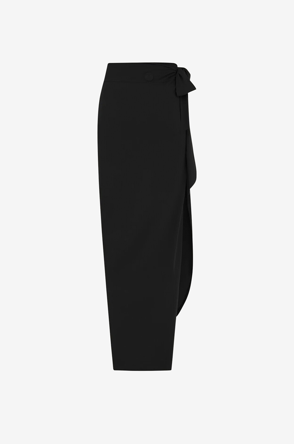 HUNZA G Paréo long en tissu anti-UV UPF 50+ Femme NOIR 1